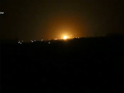Syrian media: Israel attacked installation near Damascus